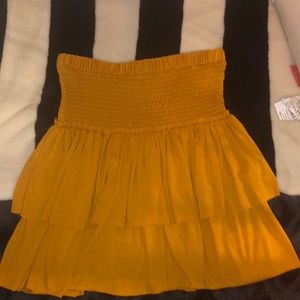 Anthropologie Tube Top/Skirt